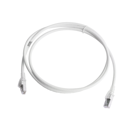 Cable de Parcheo Z-MAX Cat6A S/FTP CM/LS0H 5ft Blanco