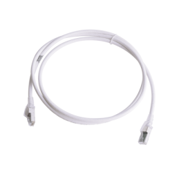 Cable de Parcheo Z-MAX Cat6A S/FTP CM/LS0H 5ft Blanco Version Bulk