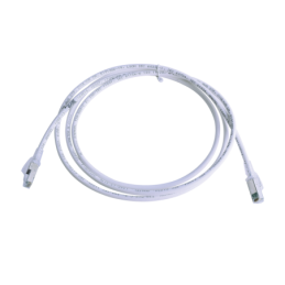 Cable de Parcheo Z-MAX Cat6A S/FTP CM/LS0H 7ft Blanco Version Bulk