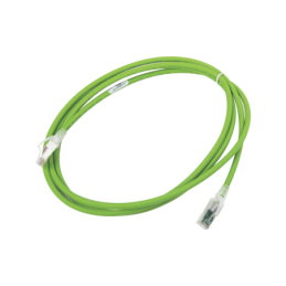 Cable de Parcheo Z-MAX Cat6A S/FTP CM/LS0H 7ft Verde Version Bulk