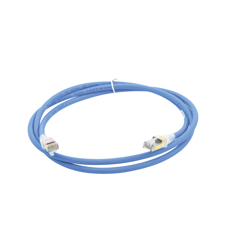 Cable de Parcheo Z-MAX Cat6A UTP CM 5ft Azul Version Bulk