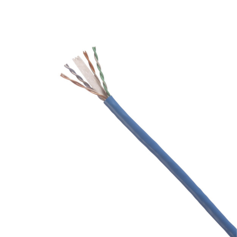 Bobina de Cable  UTP 305 m. de Cobre TX6000PanNet Azul Cat6+ (23 AWG) CMP (Plenum) de 4 pares