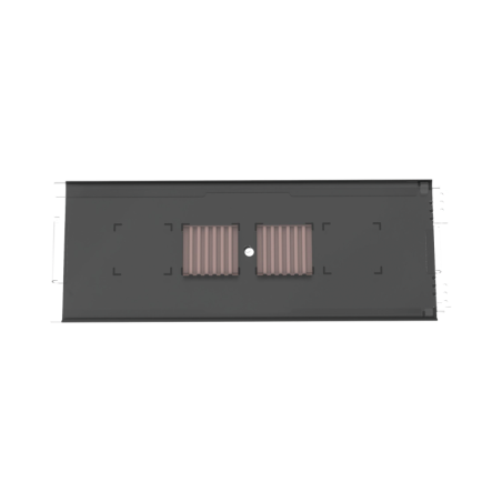 Charola de Empalme Fibra Optica Proteccion de 24 Empalmes de Fusion o Mecanicos Compatible con los Paneles FRME3 y FRME4