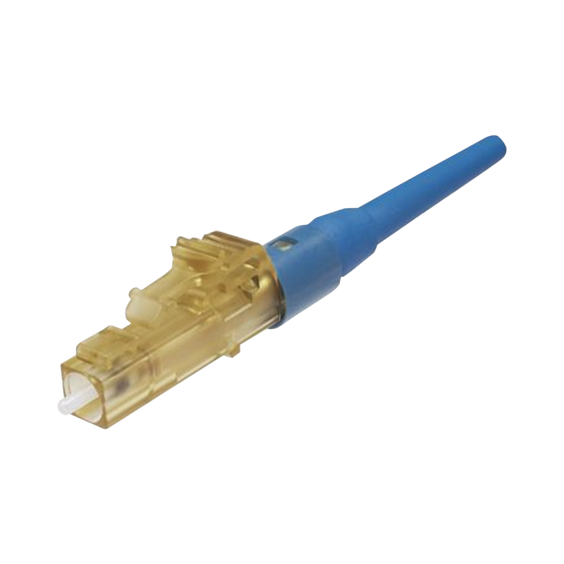 Conector de Fibra Optica LC Simplex OptiCam Monomodo 9/125 OS2 Pre-pulido Azul