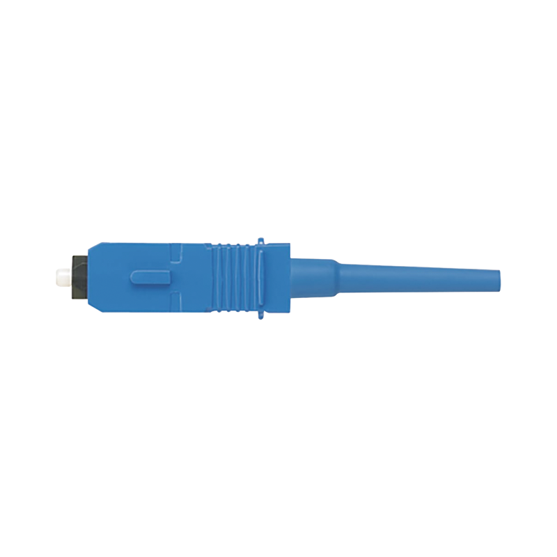 Conector de Fibra Optica SC Simplex OptiCam Monomodo 9/125 OS2 Pre-pulido Azul