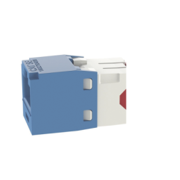 Conector Jack RJ45  Estilo TG Mini-Com Cat5e 8 cables Azul