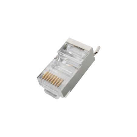 Conector RJ45 Cable FTP/STP Categoria 5E - Blindado con pin a tierra