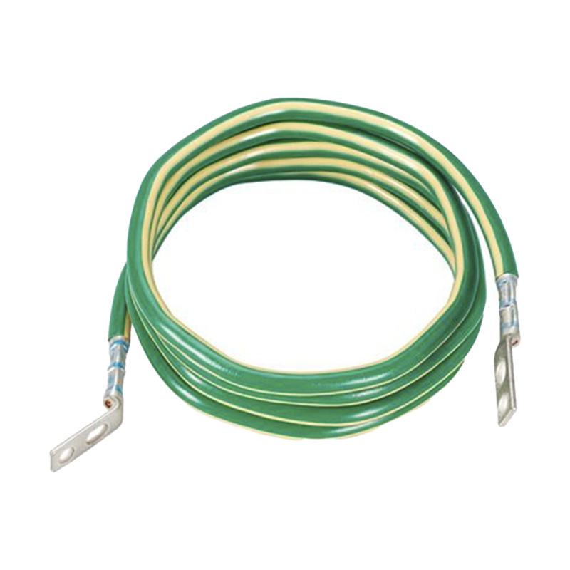 Jumper Aterrizar Equipos 6 AWG con Terminal Doblada a 45 Grados 3.6 m de Largo