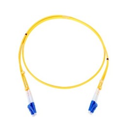 Jumper de Fibra Optica Monomodo LC/LC Duplex de 1 metro