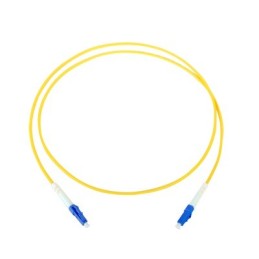 Jumper de Fibra Optica Monomodo LC/LC Simplex de 1 metro