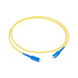 Jumper de Fibra Optica Monomodo SC/SC Simplex de 1 metro