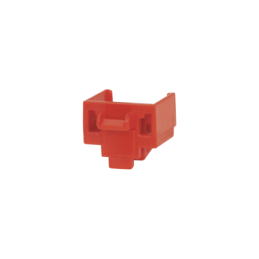 Kit de 10 Dispositivos Bloquear Puertos Jack RJ45 Rojo Incluye Llave de Extraccion