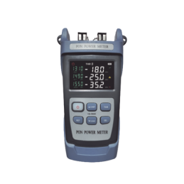 Medidor de Potencia Optica (OPM) FTTx Soporta 3 Longitudes de Onda: 1310nm  1490nm y 1550nm Comp Conectores SC y FC