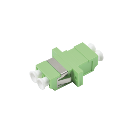 Modulo acoplador de fibra optica duplex LC/APC a LC/APC compatible con fibra Monomodo