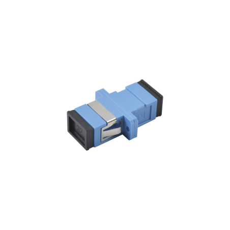 Modulo acoplador de fibra optica simplex SC/UPC a SC/UPC compatible con fibra Monomodo