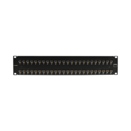 Patch Panel UltraMAX. UTP Precargado con Jacks Cat6A 48 Puertos Plano 2U