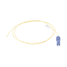 Pigtail de Fibra Optica SC/UPC Simplex Monomodo OS1/OS2 XGLO OFNR Amarillo 1 Metro