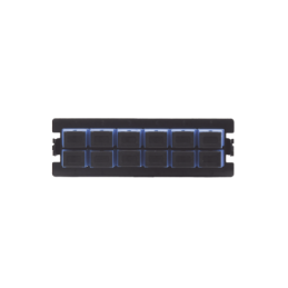 Placa acopladora Distribuidor de Fibra Optica LP-ODF-8024 incluye 12 acopladores SC Simplex fibra Monomodo (12 fibras)