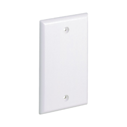 Placa de Pared Ciega Universal Material ABS Blanco