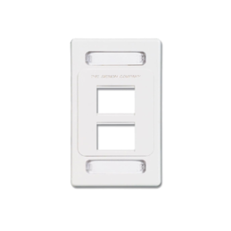 Placa de pared modular MAX de 4 salidas blanco