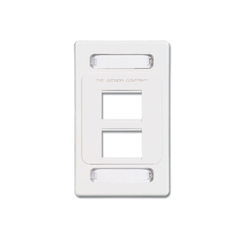 Placa de pared modular MAX de 4 salidas blanco