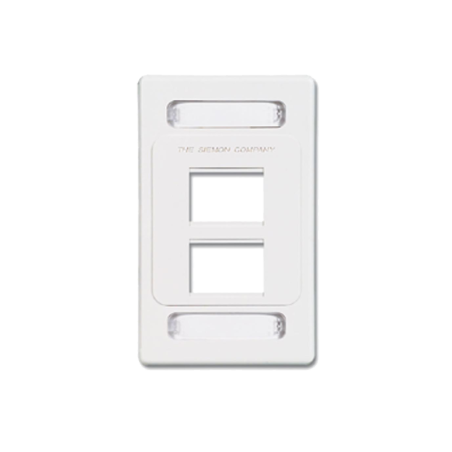 Placa de pared modular MAX de 4 salidas blanco