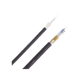 Cable de Fibra Optica de 12 hilos Monomodo OS2 Interior/ext  Loose Tube 250um(Dielectrica) OFNR (Riser)metro