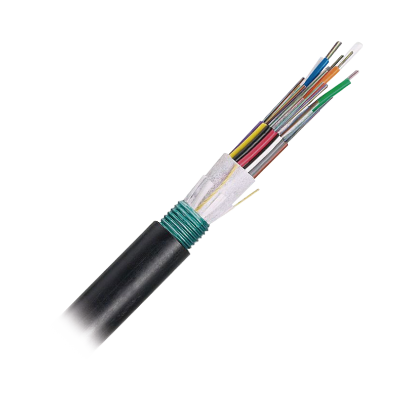 Cable de Fibra Optica de 12 hilos OSP ext Armada 250um Monomodo OS2metro