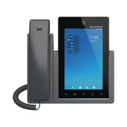 Telefono IP Android 11 16 lineas SIP 16 cuentas pantalla tactil7" Ptos Gb Wi-Fi Bluetooth PoE codec Opus IPV4IPV6