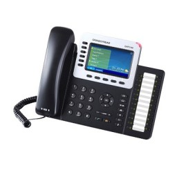 Telefono IP Empresarial de 6 lineas Pantalla a Color y Audio HD PoE