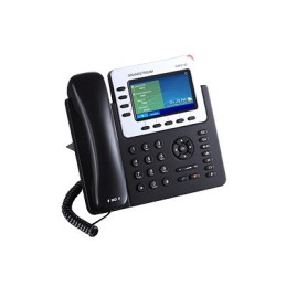 Telefono IP Empresarial4 lineas. Puede agregar hasta 160 BLF (teclas de marcacion rapida) cuatro GXP2200EXT