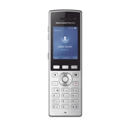 Telefono WiFi portatil empresarial 2 lineas y cuentas SIP Bluetooth y boton Push-to-talk