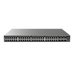 Switch Capa 3 PoE+ Administrable 48 Ptos 101001000 Mbps + 6 Ptos SFP+ de 10 GbsHasta 740W