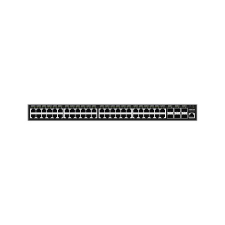 Switch Gigabit Administrable / 48 puertos 10/100/1000 Mbps + 6 Puertos SFP+ / Compatible con GWN Cloud