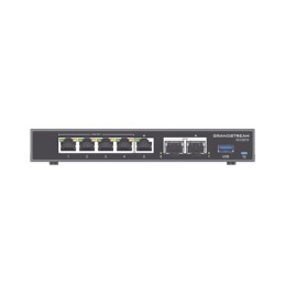 Router 4 en 1: Firewall Router PBX IP Switch Gb de 5 Ptos (4 PoE) y 2 Ptos SFP 2.5 Gb