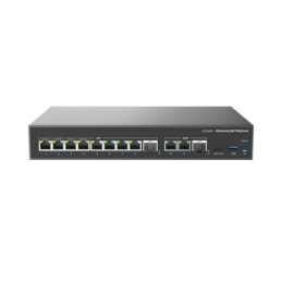 Router 4 en 1: Firewall Router PBX IP Switch 10 Ptos Gb (4 PoE) + 2 Ptos SFP 2.5 Gb