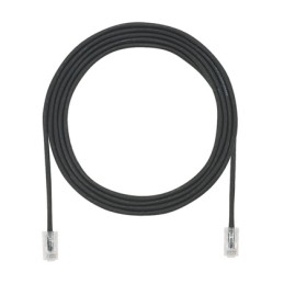 Cable de Parcheo UTP Cat6A CM/LSZH Diametro Reducido (28AWG) Negro 15ft