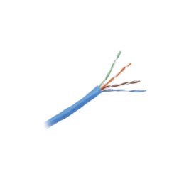 Bobina de Cable  UTP de 305 m. de Cobre NetKey Azul Cat5e (24 AWG) Riser (CMR) de 4 Pares