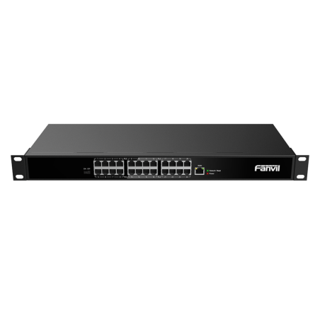 Switch PoE de 2 Hilos telefonos Fanvil X303-2 , 24 puertos RJ11