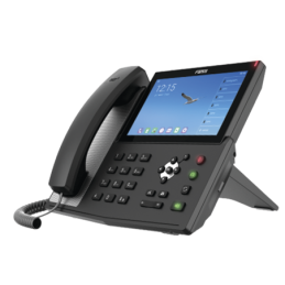 Telefono IP Android Empresarial 20 lineas SIP, pantalla tactil, Wi-Fi y BT,, PoE, hasta 112 botones DSS, puertos Gigabit,