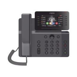 Telefono IP Empresarial Esencial WiFi BT,, 20 lineas SIP, pantalla a color 4.3" PoE, puertos Gigabit, conferencia local de 6 via