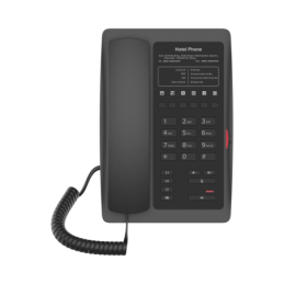 Telefono IP WiFi Hotelero profesional 6 teclas programables (Hotline), plantilla personalizable PoE