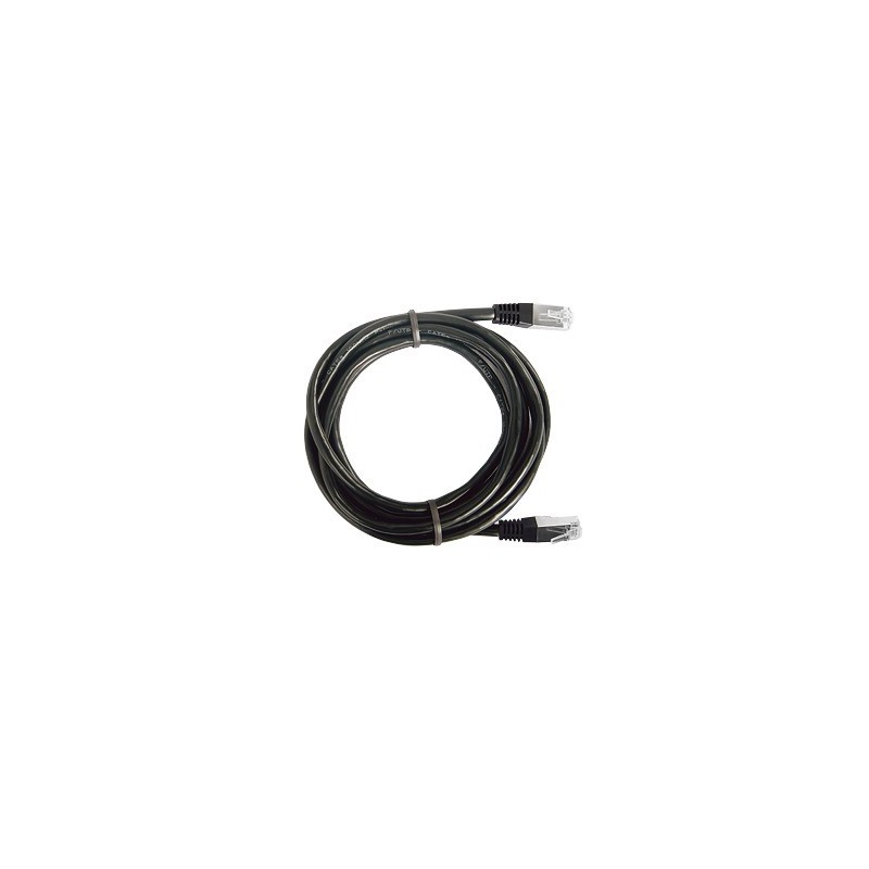 Cable de parcheo FTP Cat5e - 2.0 m - negro