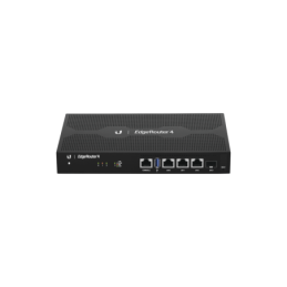 EdgeRouter 4 3 Ptos. 10/100/1000 Mbps + 1 Pto. SFP funciones avanzadas ruteo