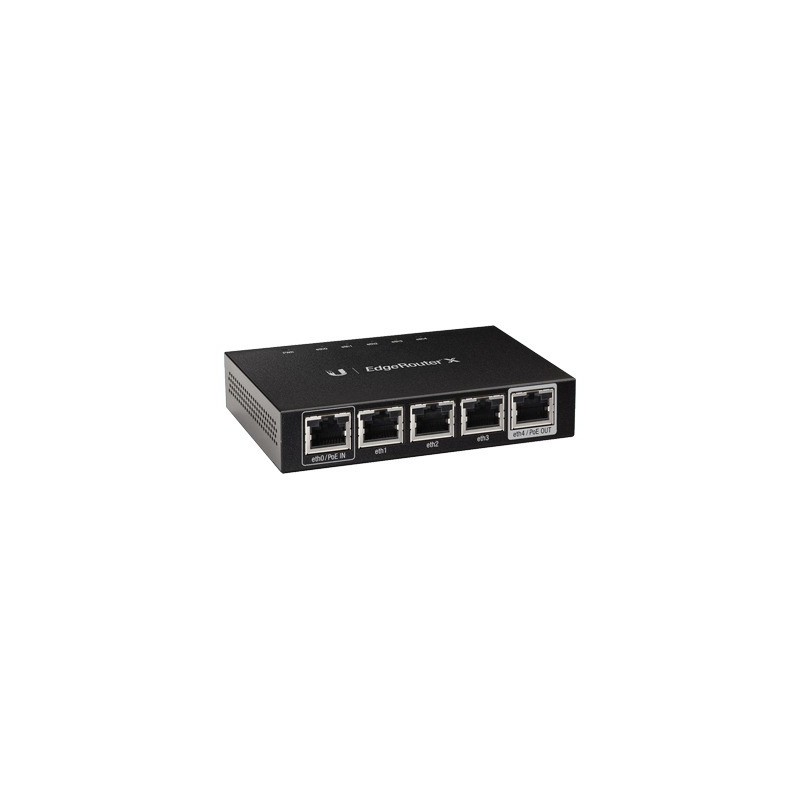 EdgeRouter X 5 Ptos. Gigabit funciones avanzadas ruteo