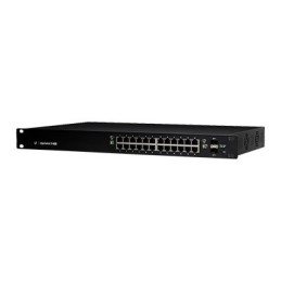 Switch EdgeMAX administrable 24 Ptos. Gigabit PoE+/PoE Pasivo 24V + 2 Ptos. SFP 250 W