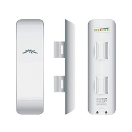 NanoStation airMAX M2 CPE 150 Mbps frecuencia 2 GHz 2412-2462 MHz antena integrada 11 dBi