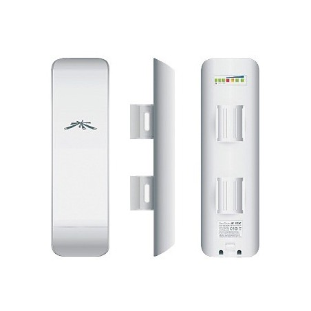 NanoStation airMAX M2 CPE 150 Mbps frecuencia 2 GHz 2412-2462 MHz antena integrada 11 dBi