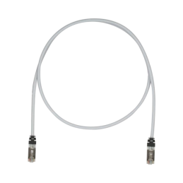 Cable de Parcheo  Cat6A Blindado S/FTP CM/LS0H 1 m Gris