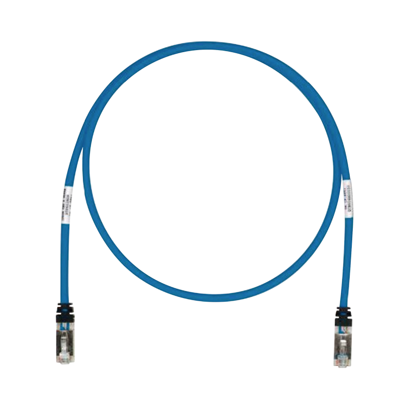 Cable de Parcheo  Cat6A Blindado S/FTP CM/LS0H 10ft Azul